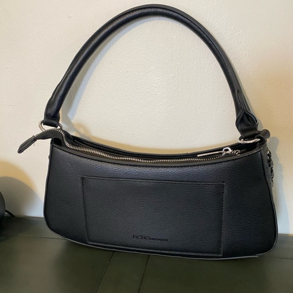 BCBG Elegant Black Hand/Shoulder Bag